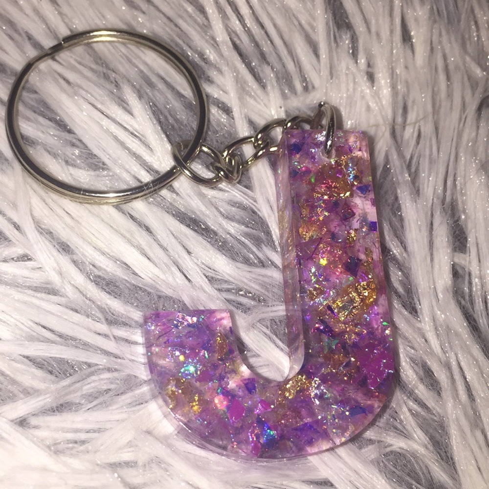 Keychain J - Picture 2 of 3